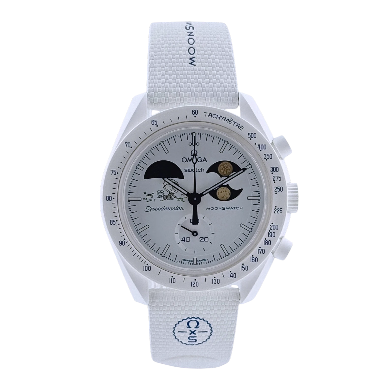 Swatch X Omega MoonSwatch Mission to Earthphase Cold Moon 'Snoopy' SO33W701L