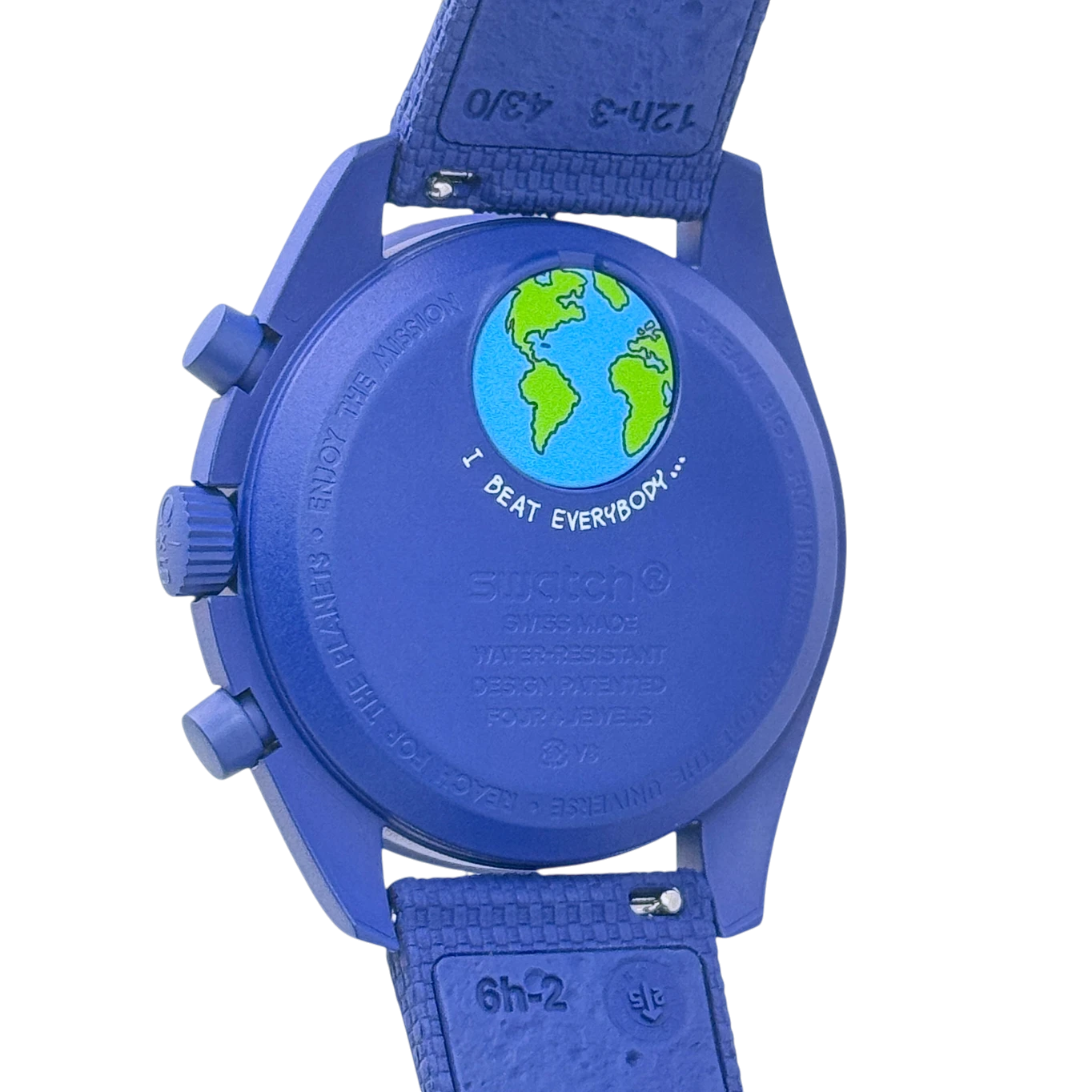 Swatch X Omega MoonSwatch Mission to Earthphase Sturgeon Moon "Snoopy" SO33N701L