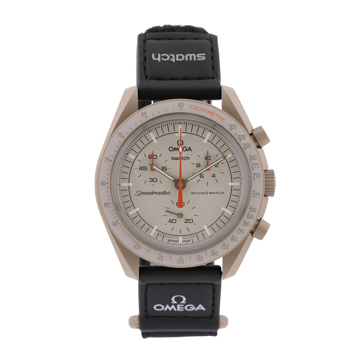 Swatch X Omega MoonSwatch Mission to Jupiter Armbanduhr 42 mm Ref. SO33C100