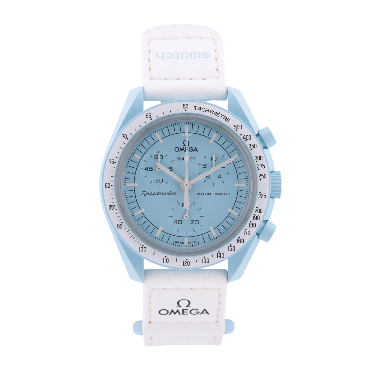 Swatch X Omega MoonSwatch Mission to Uranus Armbanduhr 42 mm SO33L100