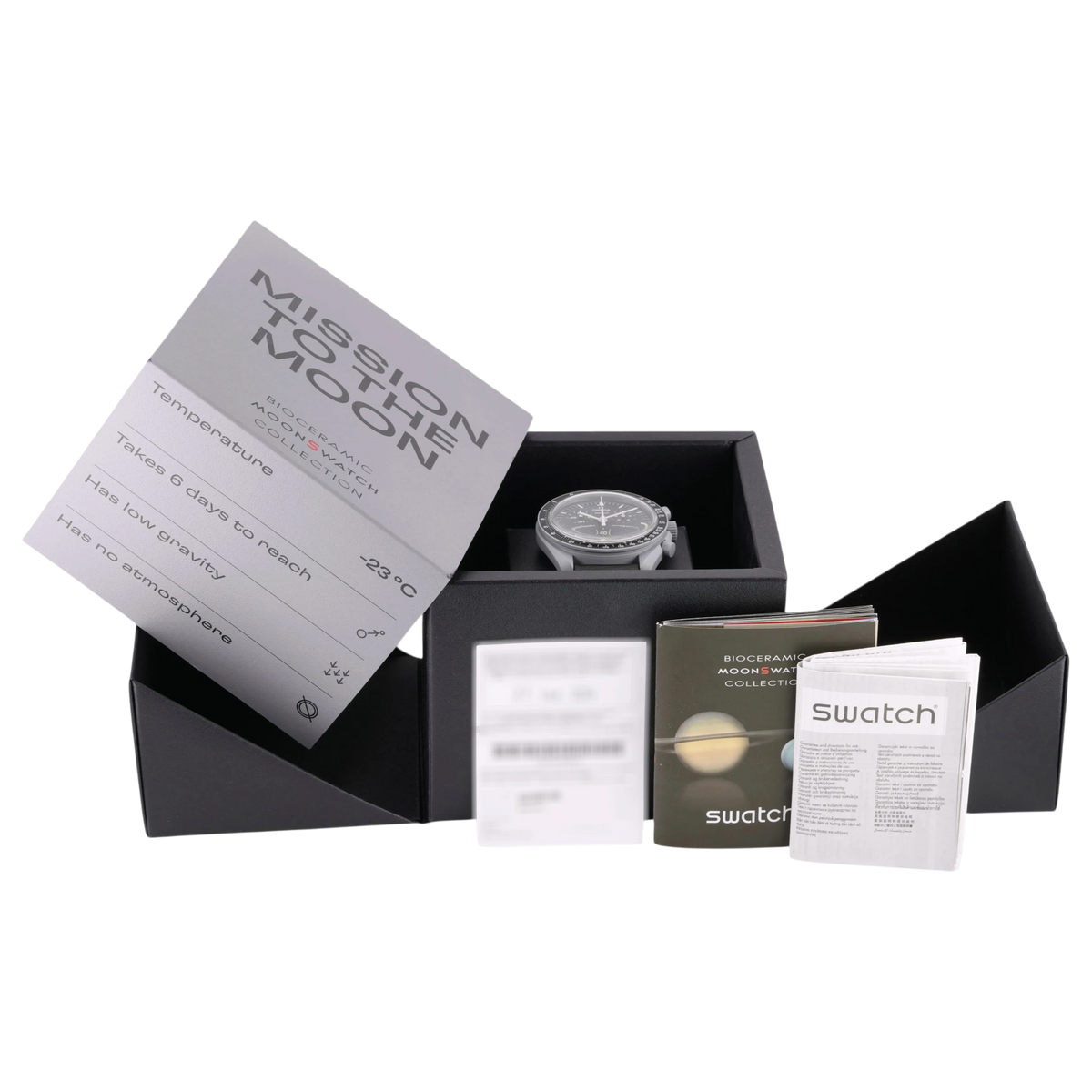 Swatch X Omega MoonSwatch Mission to the Moon Armbanduhr 42 mm SO33M100