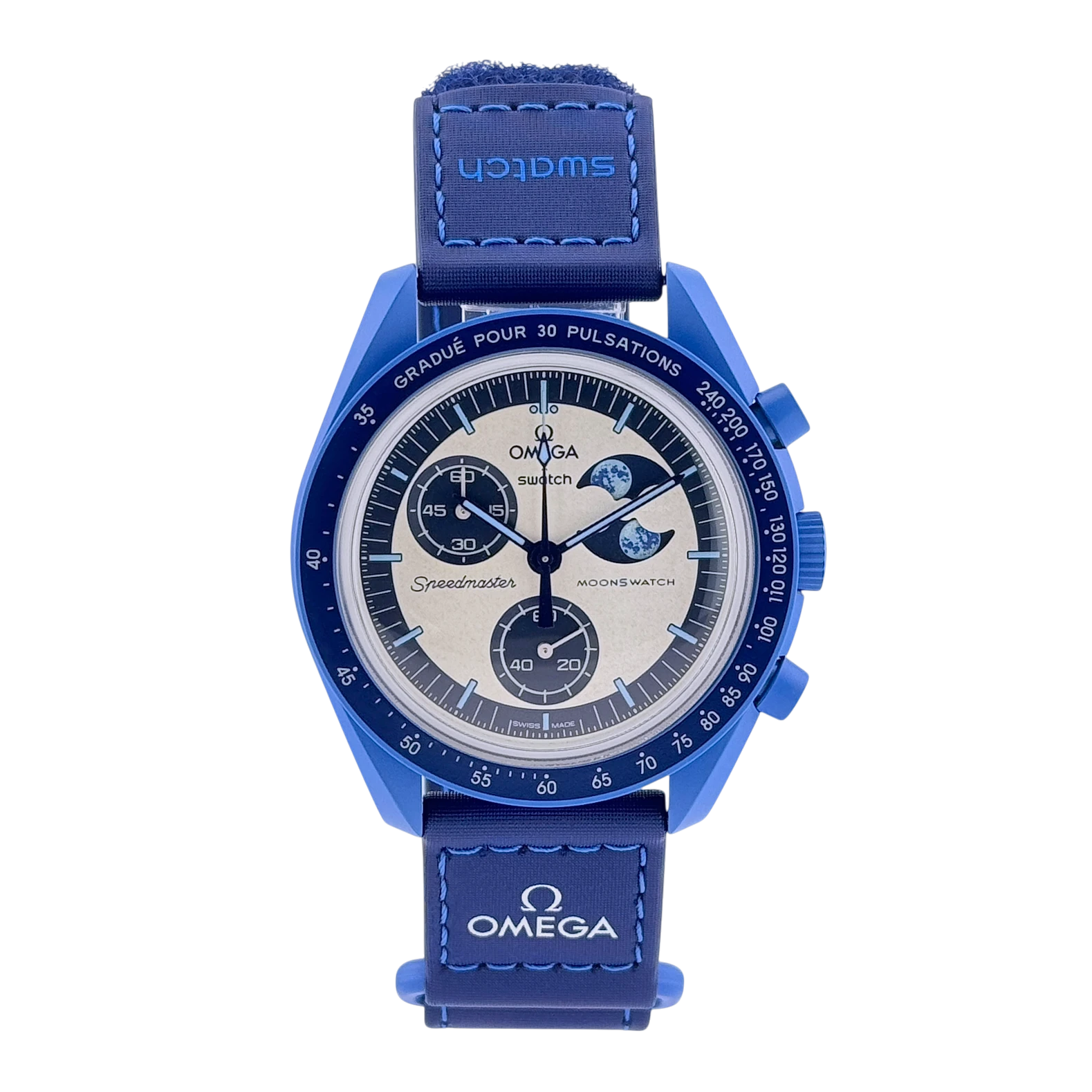 Swatch X Omega MoonSwatch Mission to the Super Blue Moonphase Ref. SO33N700