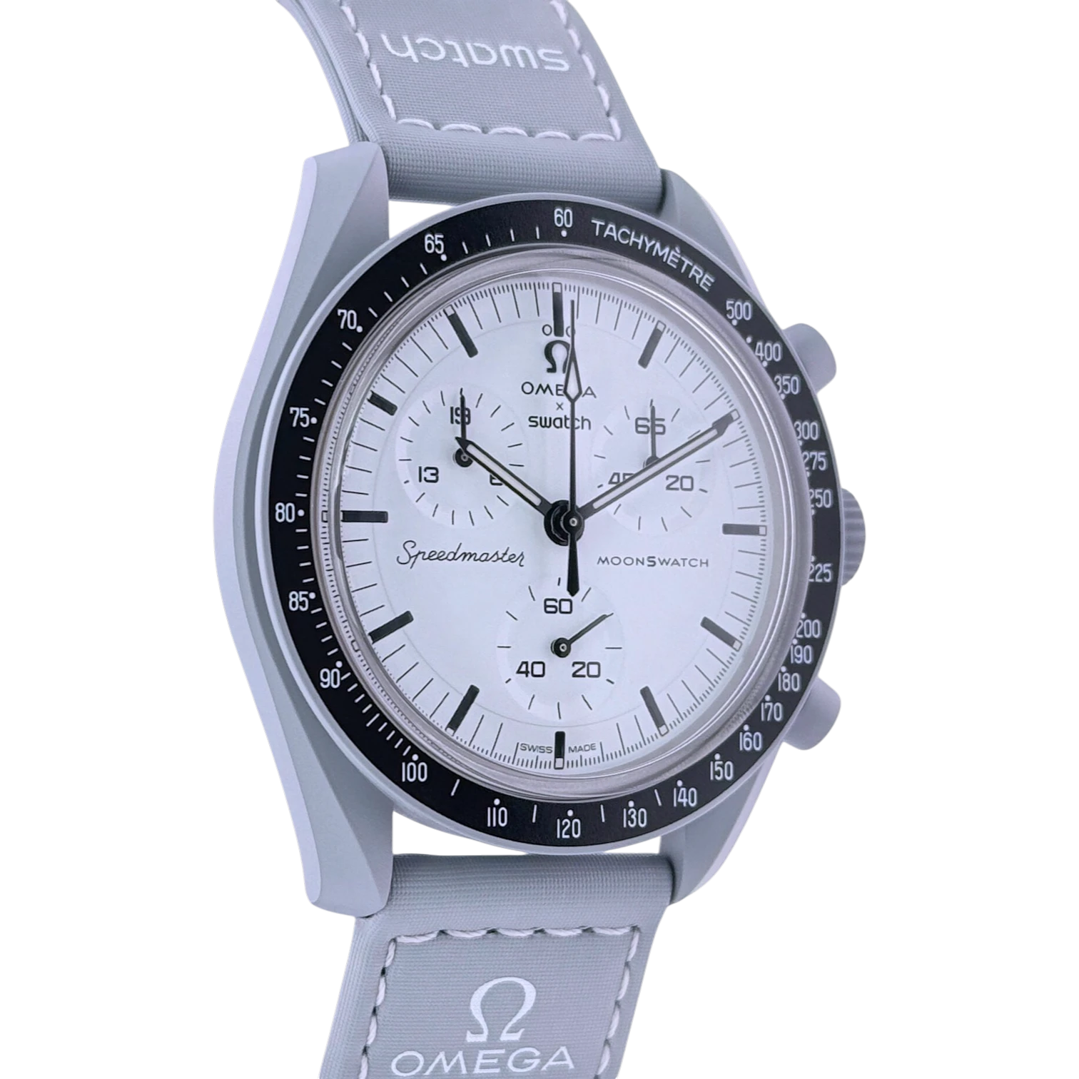 Swatch x Omega MoonSwatch Mission to the Moon 1965 Armbanduhr 42 mm SO33M106