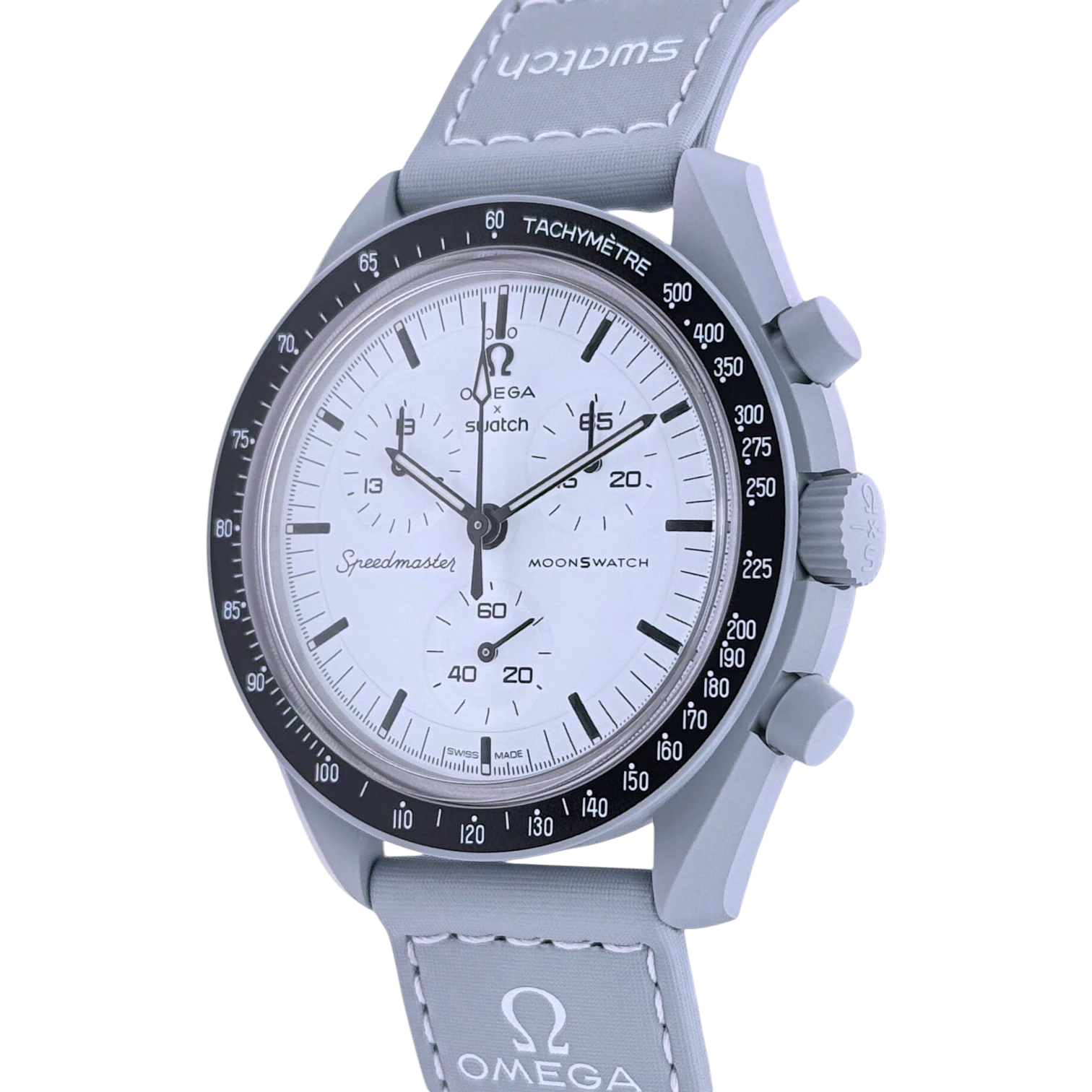 Swatch x Omega MoonSwatch Mission to the Moon 1965 Armbanduhr 42 mm SO33M106