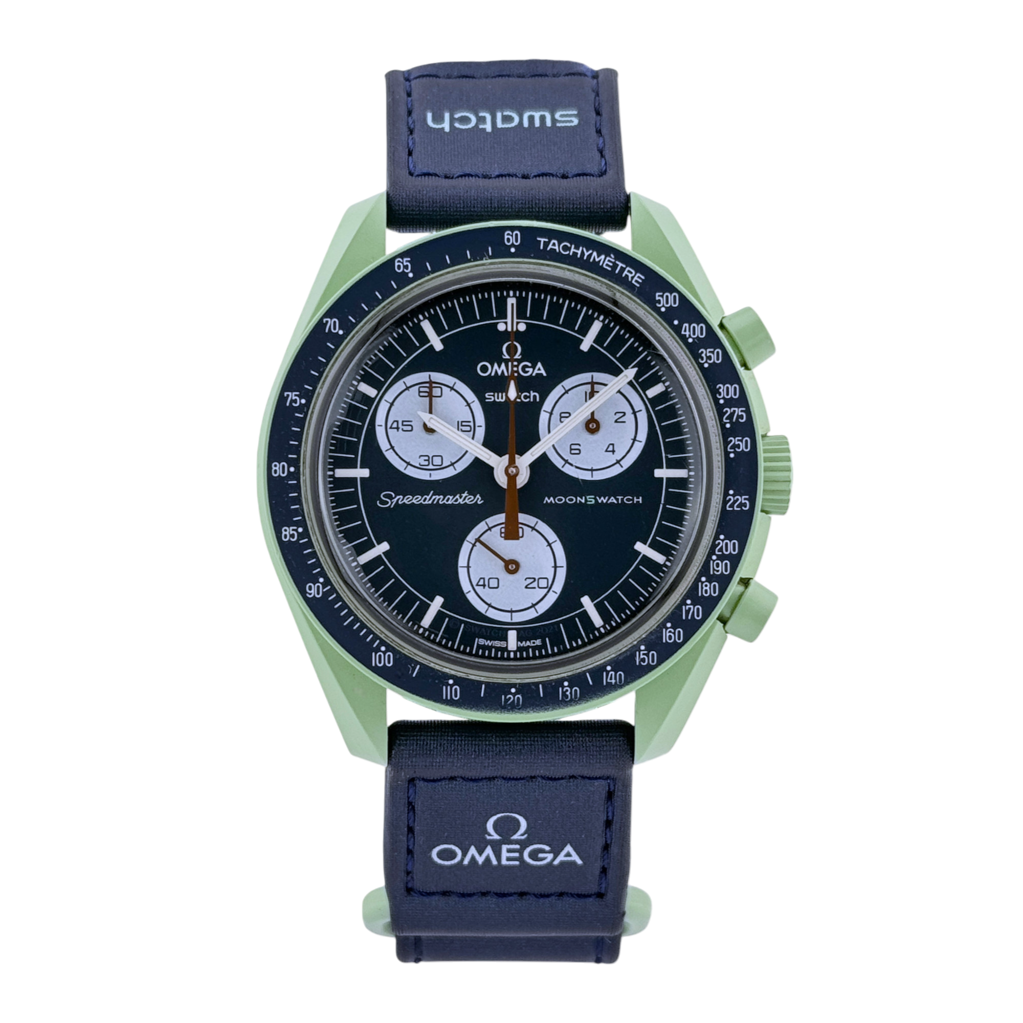 Swatch x Omega MoonSwatch mission on Earth Armbanduhr 42 mm Ref. SO33G100