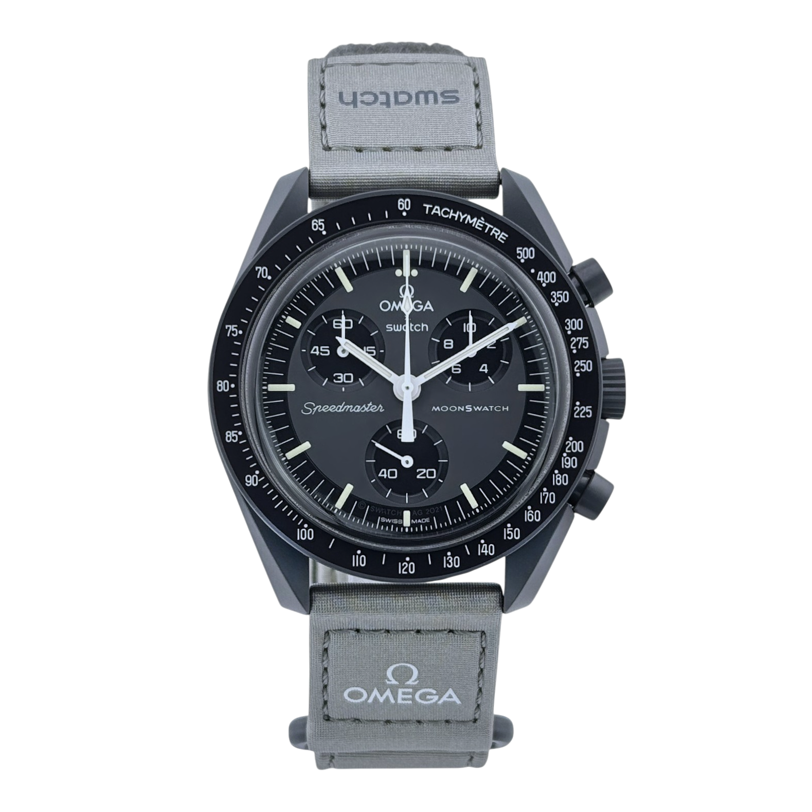Swatch x Omega MoonSwatch mission to Mercury Armbanduhr 42 mm Ref. SO33A100