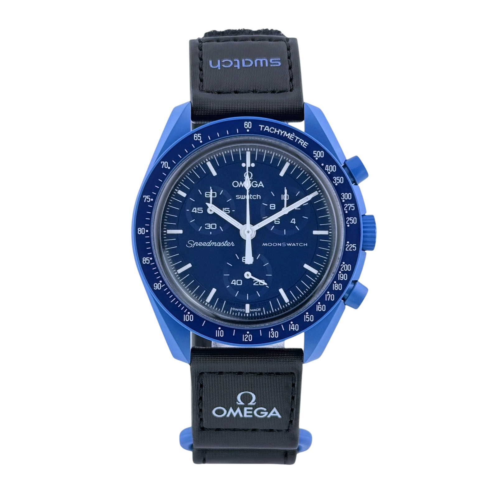 Swatch x Omega MoonSwatch mission to Neptune Armbanduhr 42 mm Ref. SO33N100