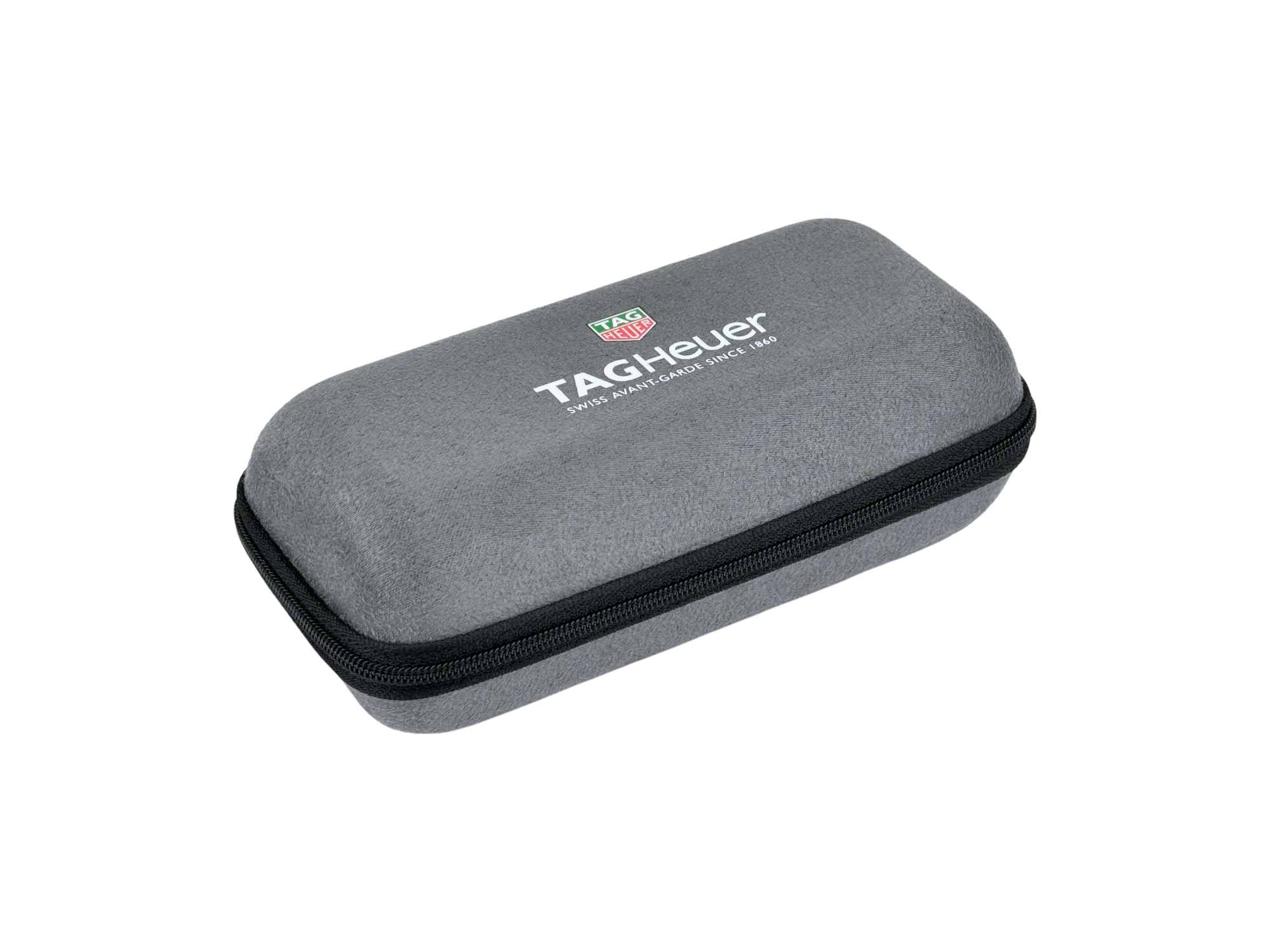 TAG Heuer Uhrenetui Reiseetui Etui Reisebox Grau service travel pouch case gray