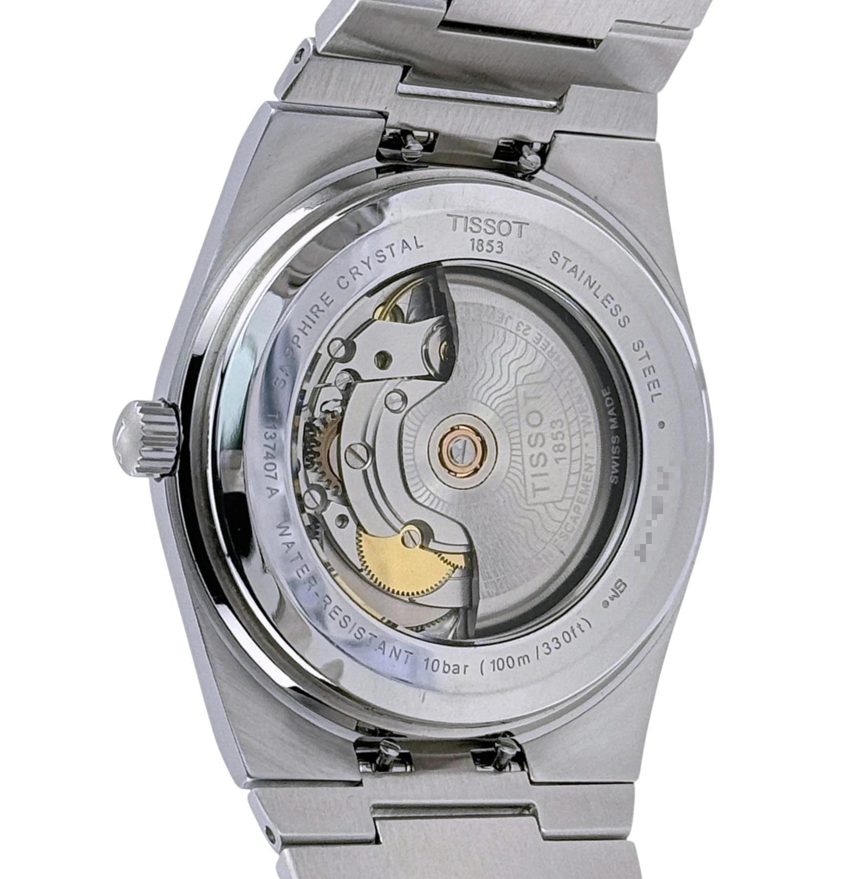 Tissot PRX Powermatic 80 40 Automatik Armbanduhr Edelstahl Eisblau T137407113510