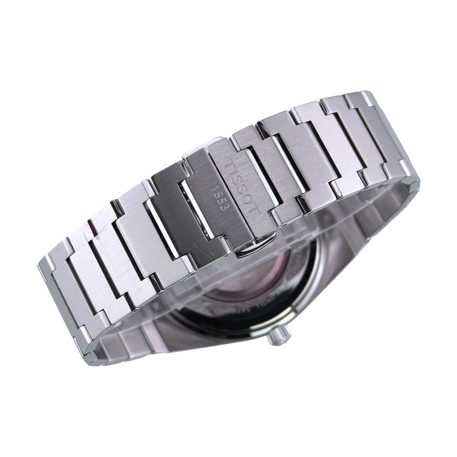 Tissot PRX Powermatic 80 Automatik Armbanduhr Edelstahl Eisblau T1374071135100