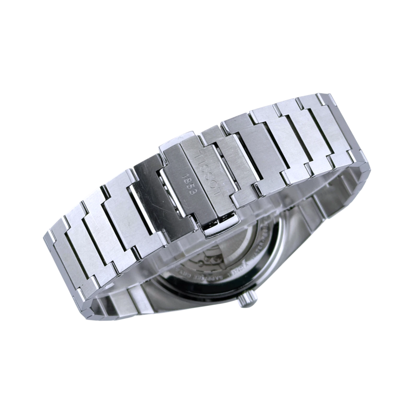 Tissot PRX Powermatic 80 Automatik Armbanduhr Edelstahl Eisblau T1374071135100