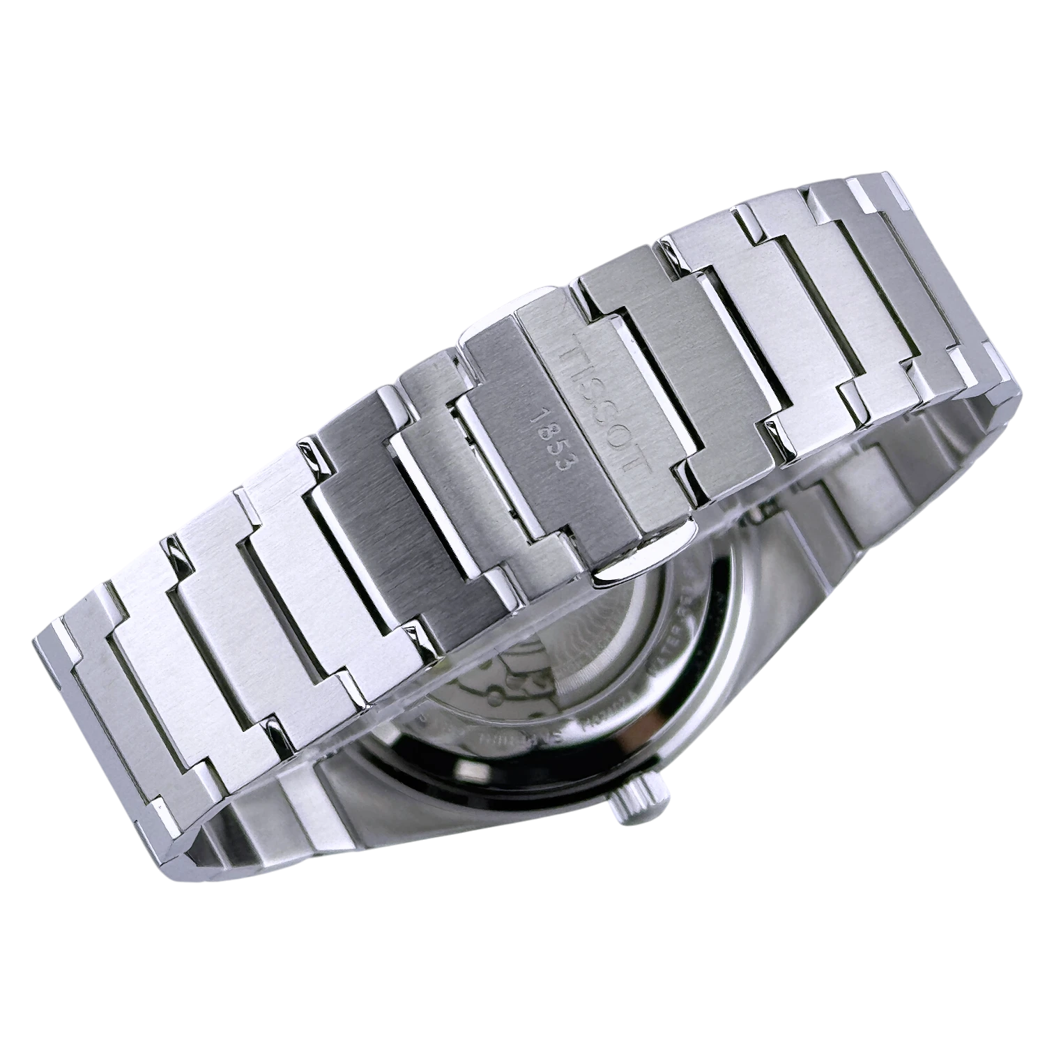 Tissot PRX Powermatic 80 Automatik Armbanduhr Edelstahl Eisblau T1374071135101