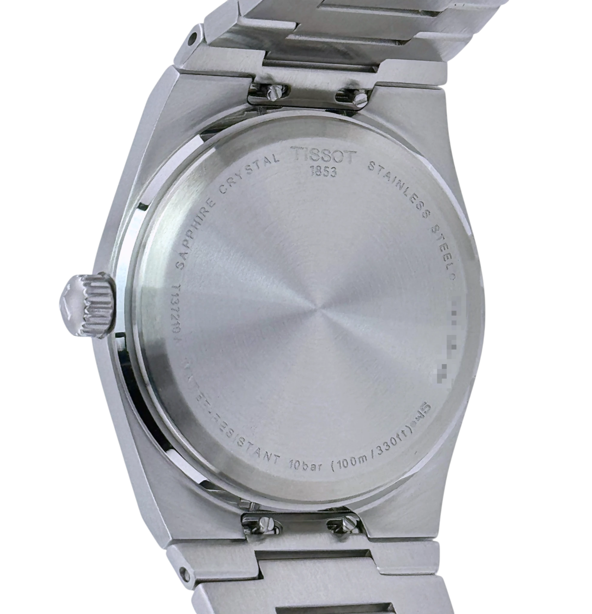 Tissot PRX Quarz 35mm Damen Armbanduhr Edelstahl Hellgrün Ref. T1372101109100