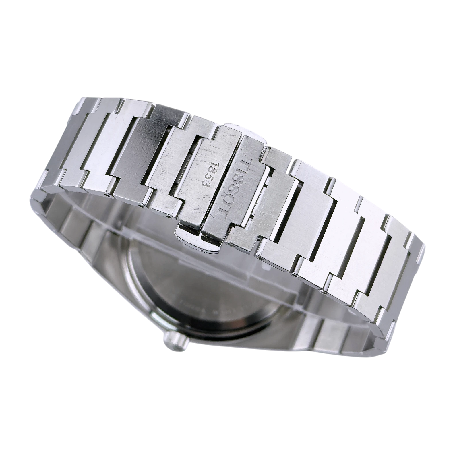 Tissot PRX Quarz 40mm Herren Armbanduhr Edelstahl Schwarz Ref. T1374101105100
