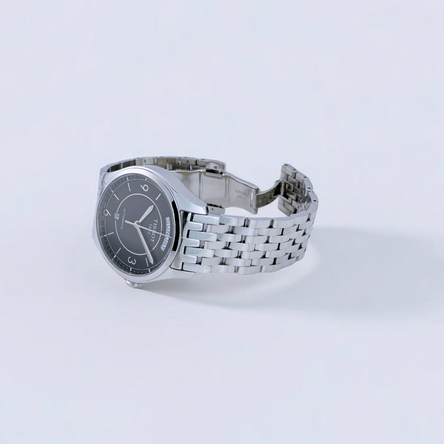 Tissot T-One Automatik Herrenuhr Edelstahl 39 mm T038430 A, T038.430.11.057.00
