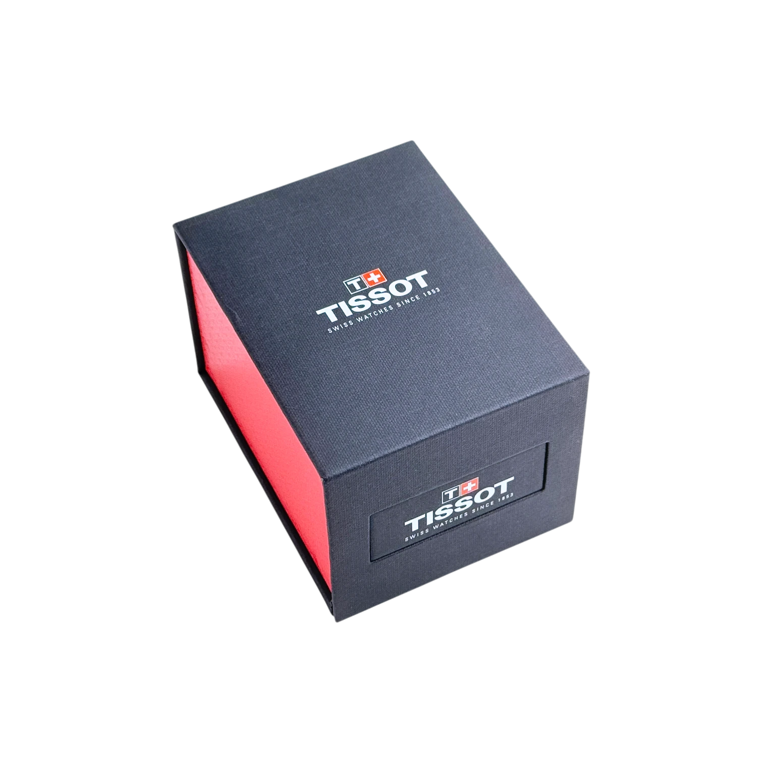 Tissot Uhrenetui Etui Reiseetui Reisebox Schwarz, Rot travel service case pouch