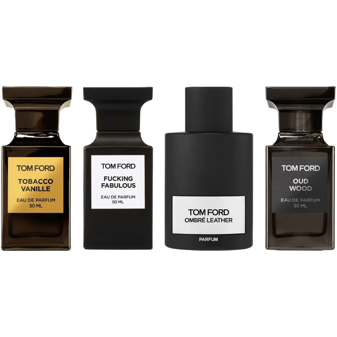 Tom Ford Tobacco Vanille Fucking Fabulous Ombré Leather Oud Wood Unisex Probenset Discovery Set Probe Abfüllung Tester Parfüm