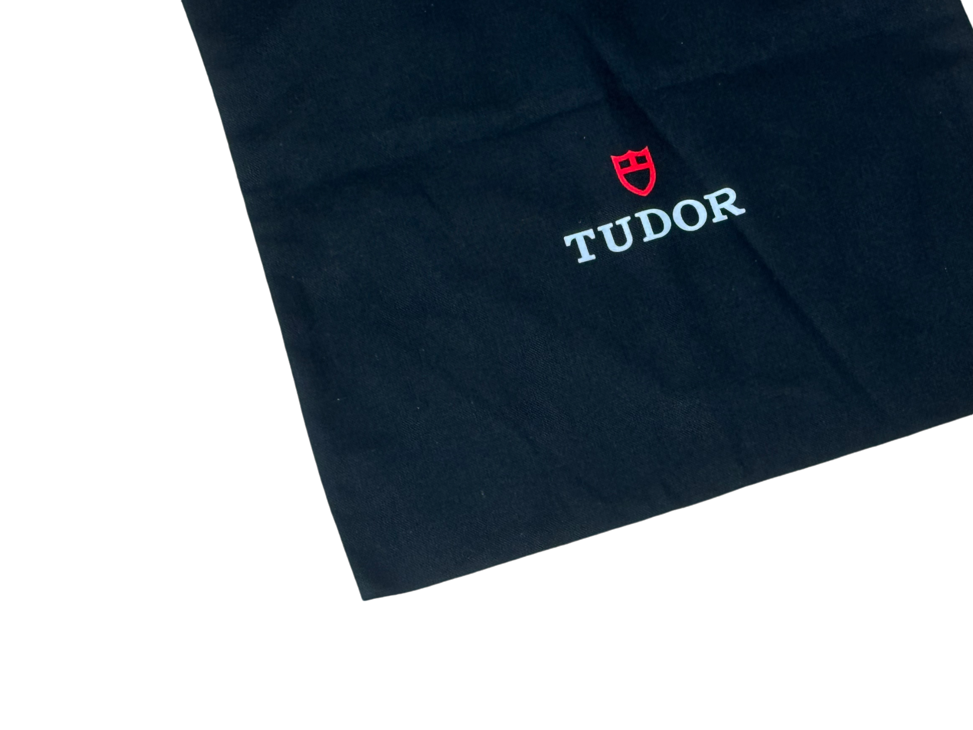 Tudor Tasche Tragetasche Beutel Schwarz Baumwolle tote bag cotton black