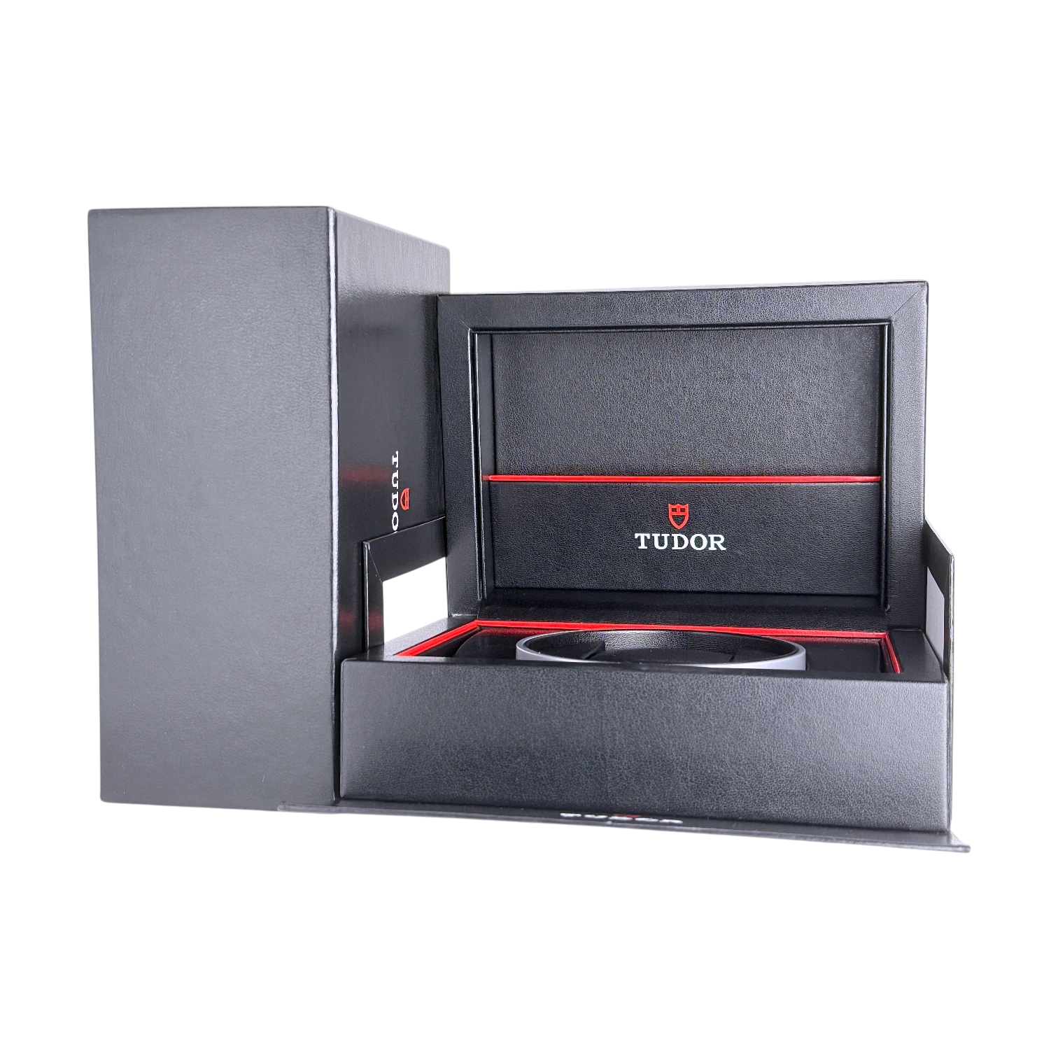 Tudor Uhrenbox - Aufbewahrungsbox mit Umkarton Schwarz Ref. 44090.64