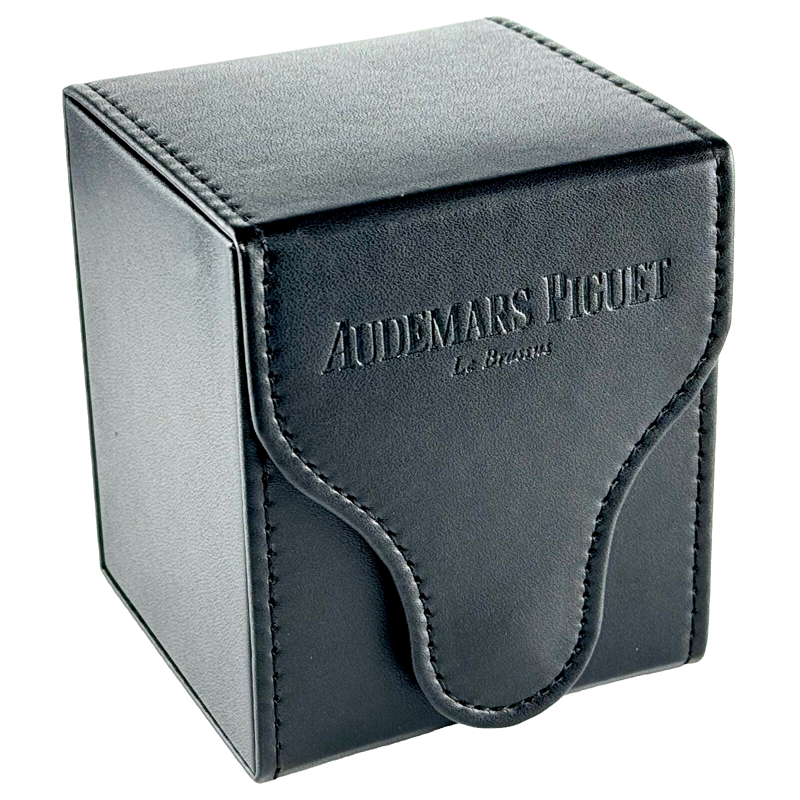 Audemars Piguet AP Travel Case Pouch Etui Reiseetui Reisebox Uhrenetui Schwarz Black Leder Leather watch case
