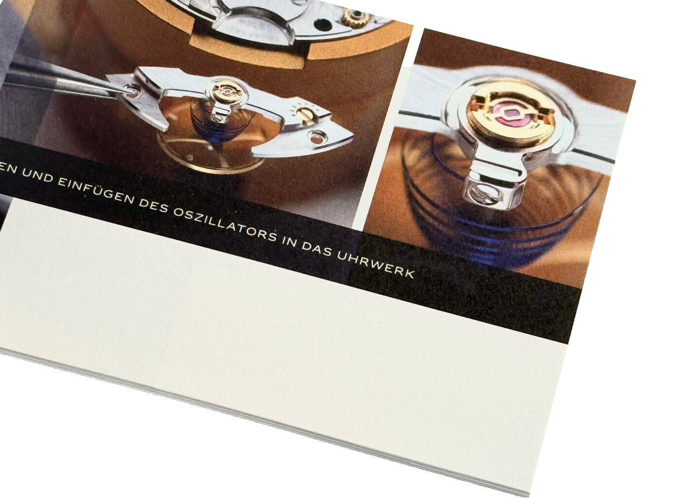 Rolex world service booklet 