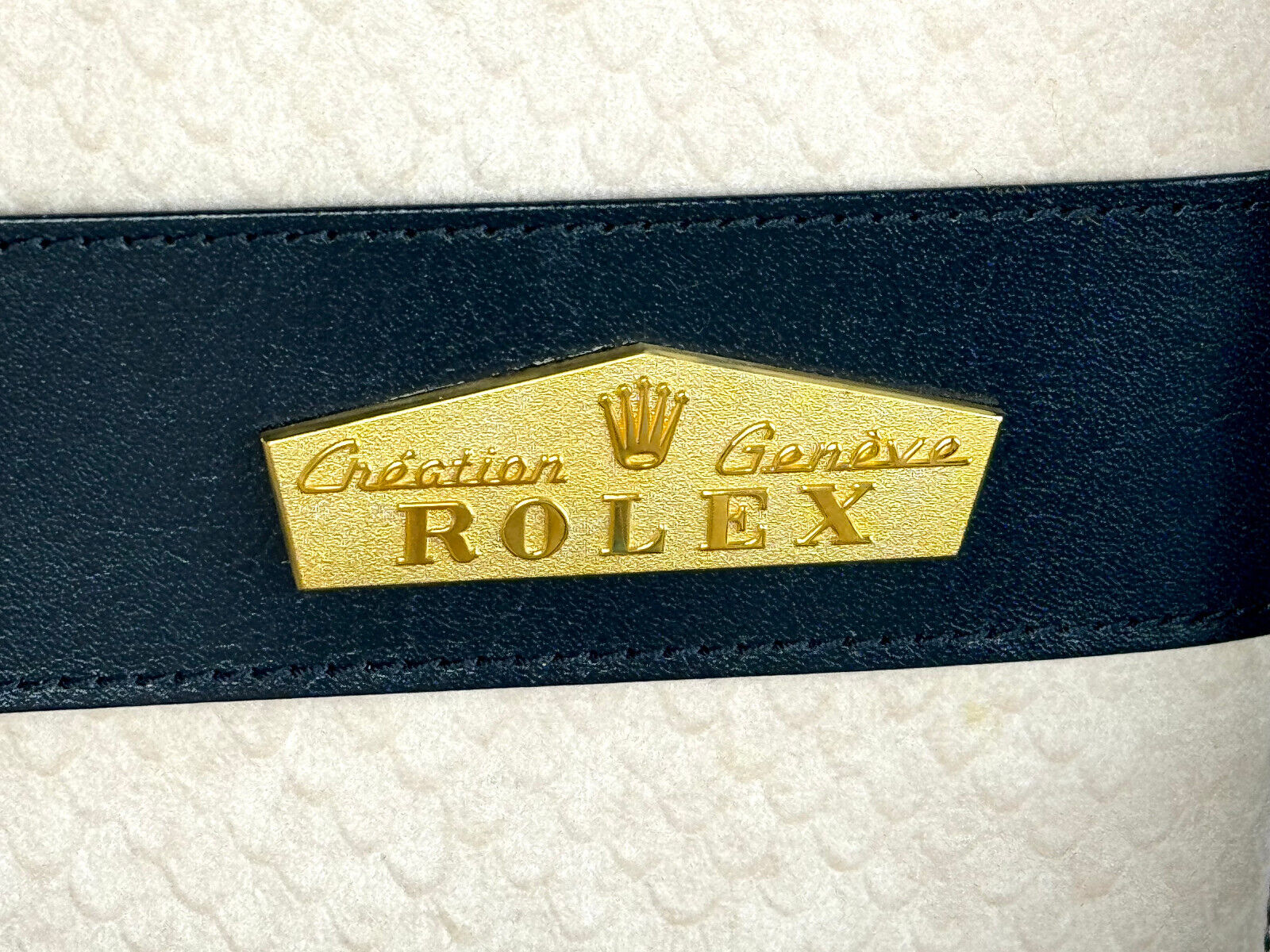 Rolex Vintage Box 51.00.01 Dunkelblau