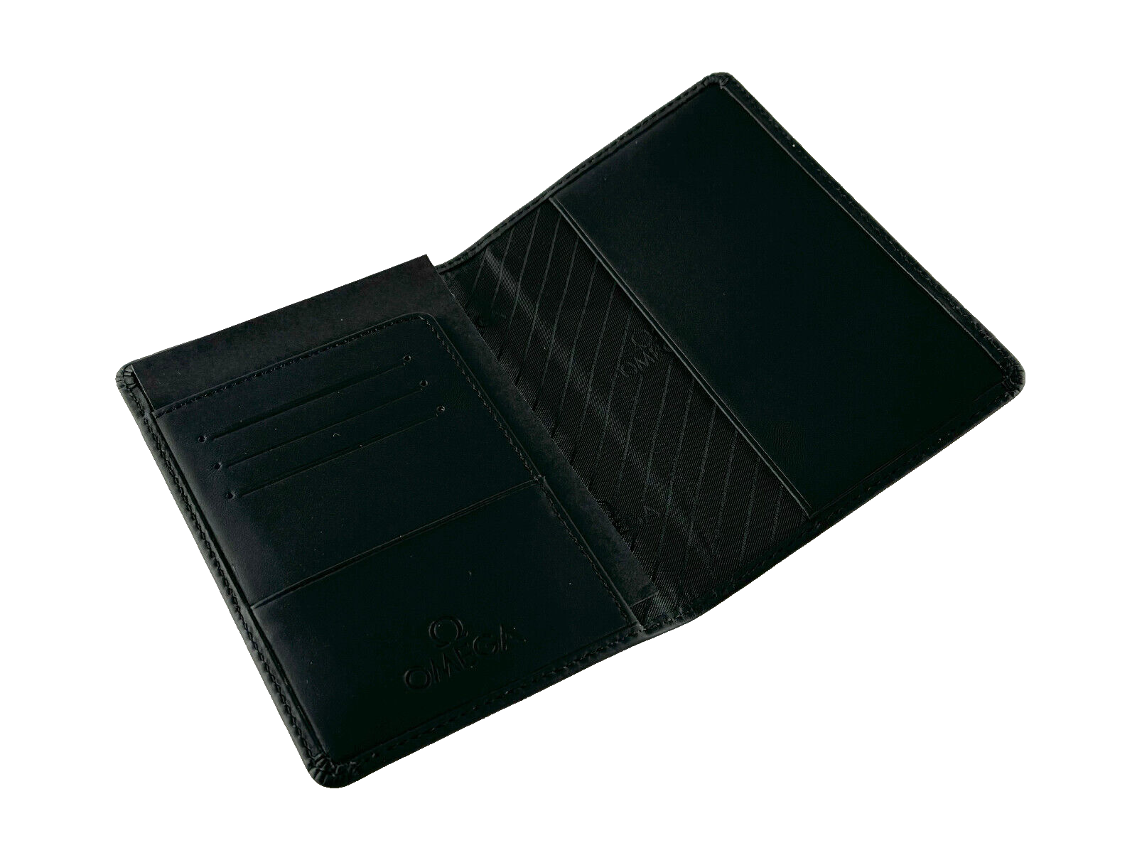 Omega card holder wallet black