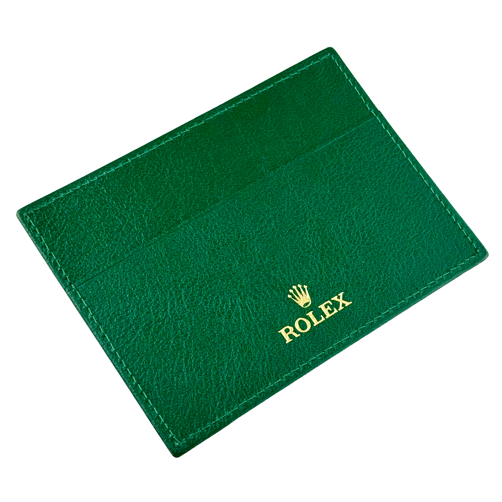 Rolex Etui Kartenetui Kartenhalter Garantiekarte Cardholder Green Grün
