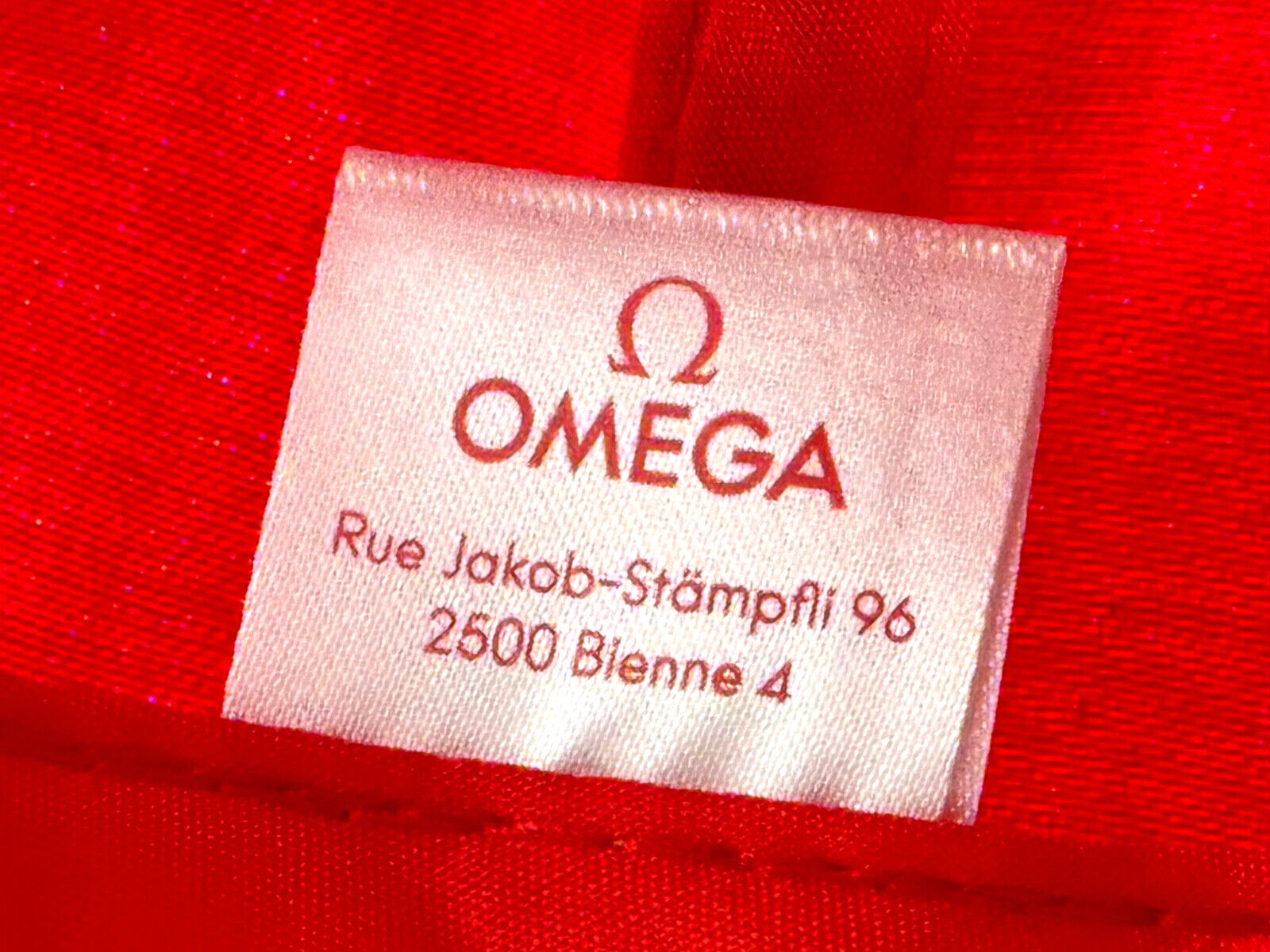 Omega Cap Red 