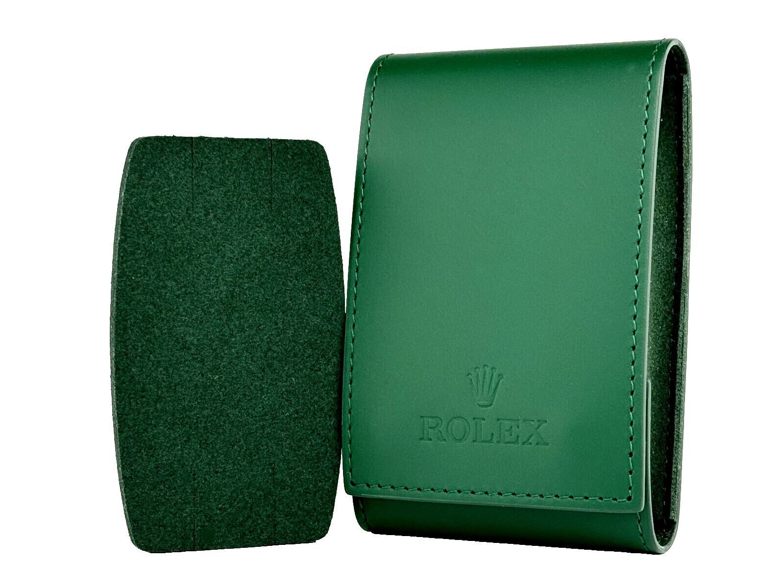 Rolex watch case green