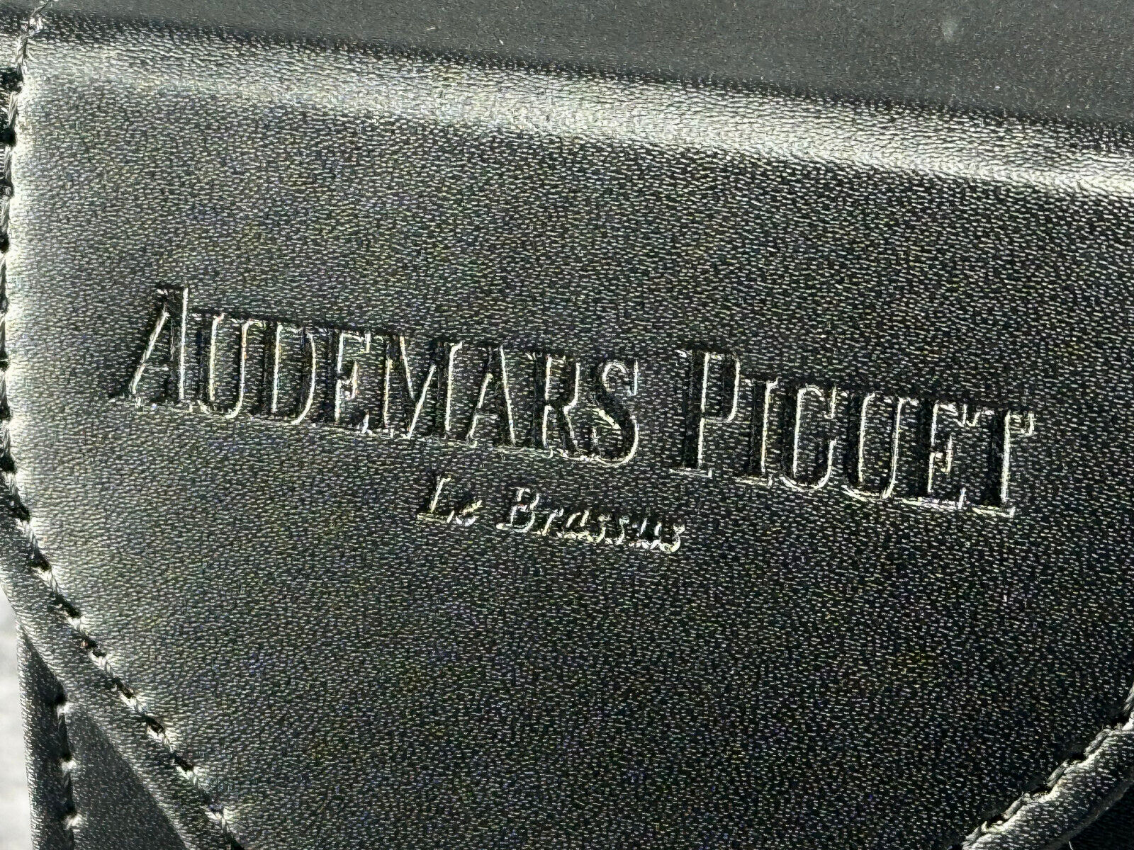 Audemars Piguet watch case black