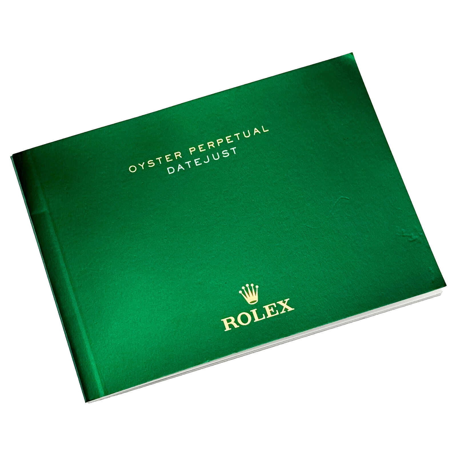 Rolex Oyster Perpetual Datejust Handbuch Booklet Englisch 2016