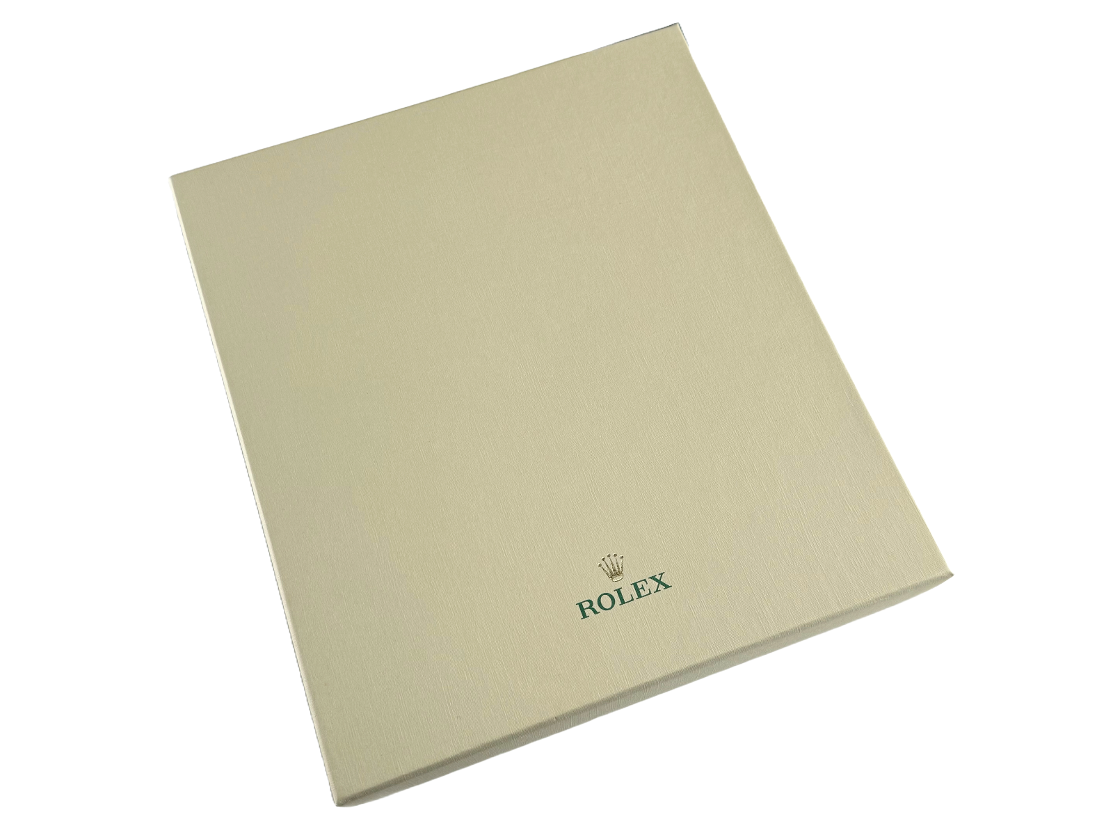 Rolex Notebook Planner Green Leather 
