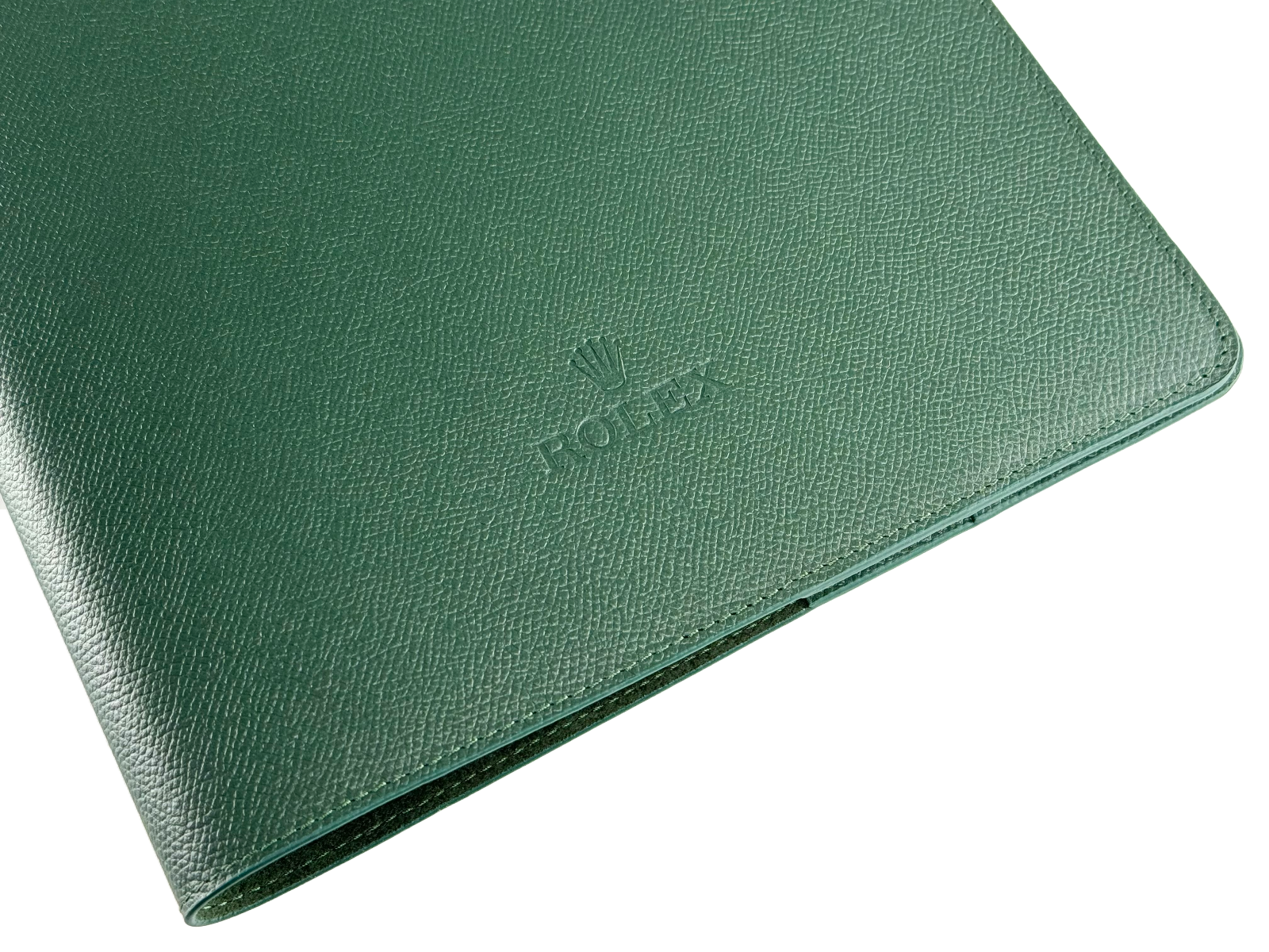 Rolex Notebook Planner Green Leather 