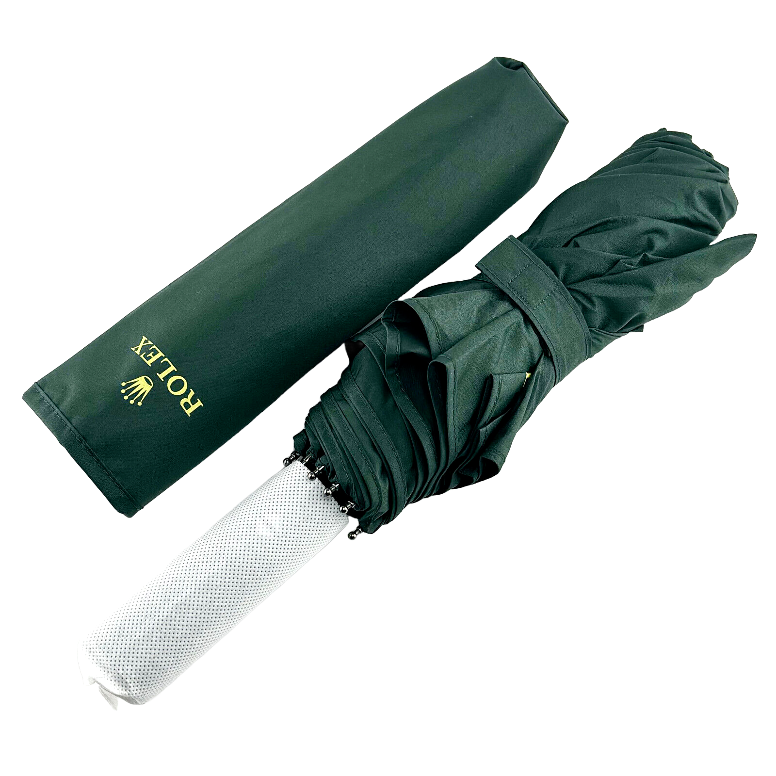 Rolex Knirps Regenschirm Schirm Taschenschirm Umbrella Sonnenschirm Grün Green