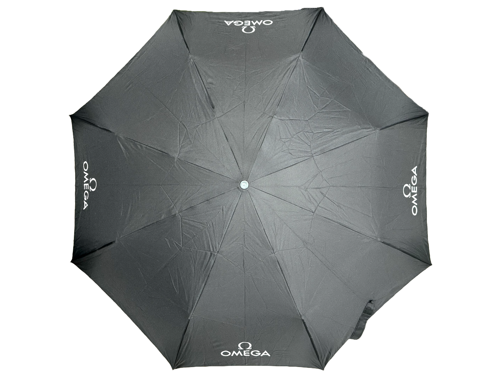 Omega Regenschirm Polyester Schwarz