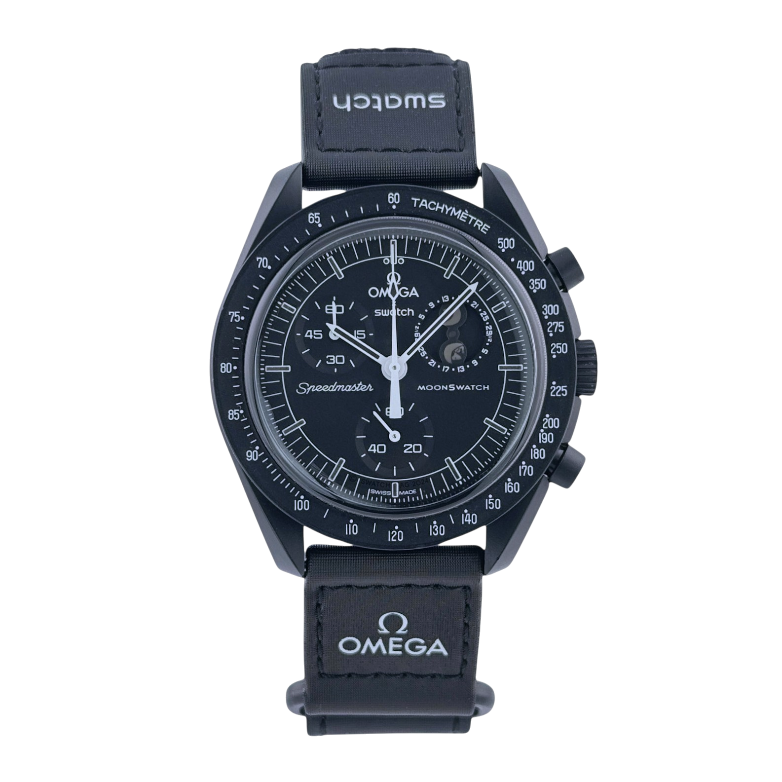 OMEGA X Swatch MoonSwatch Mission to the Moonphase New Moon 'Snoopy' SO33B700