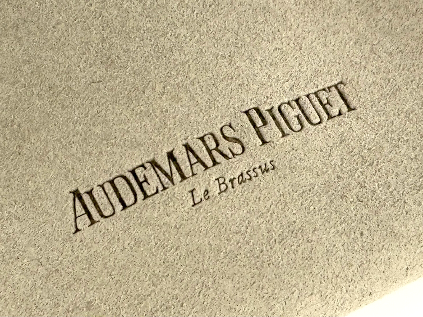 Audemars Piguet watch case beige