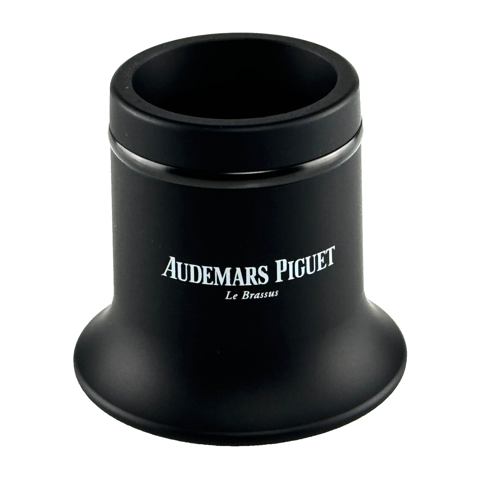 Audemars Piguet AP Uhrmacher Konzessionär Lupe Monokel Schwarz Black